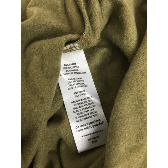 Life is Good Oversized Scoop Neck T-Shirt NWT - Picture 6 of 6